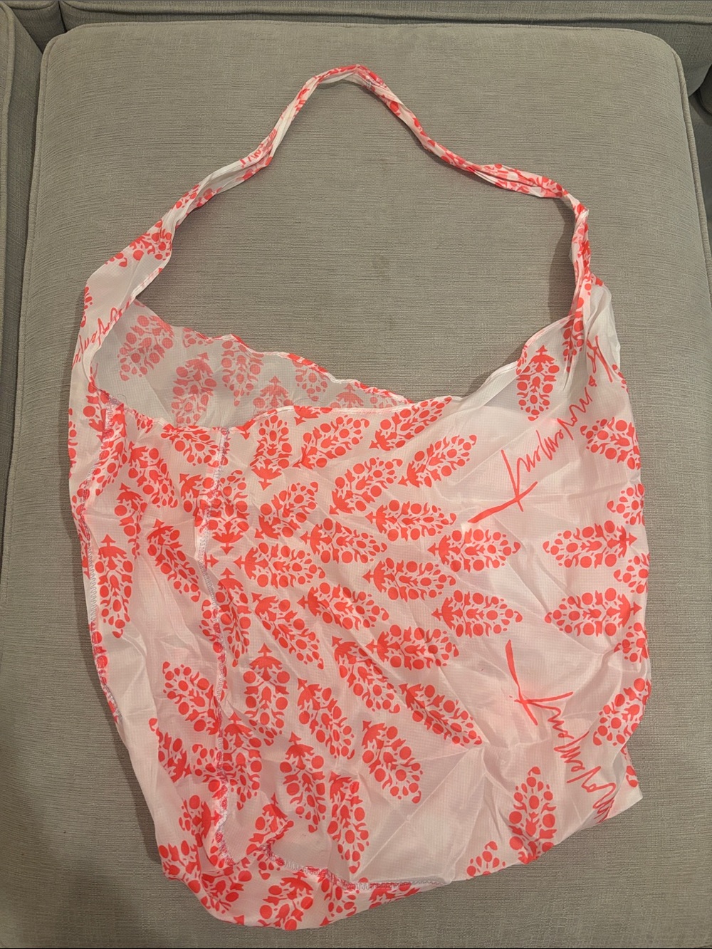 Free People Movement Lightweight Coral Leaf Print Market Tote